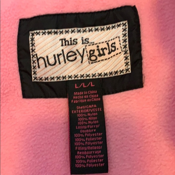Hurley Girls Vest - Picture 6 of 7